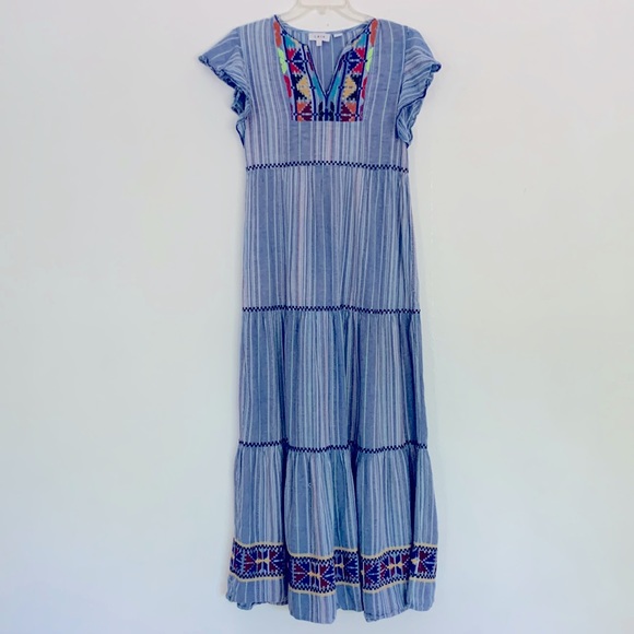 Anthropologie Dresses & Skirts - Anthropologie LAIA Aida Embroidered Maxi Dress